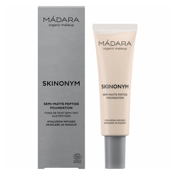 Madara SKINONYM Semi-Matte Peptide Foundation Porcelain 10 30 ml