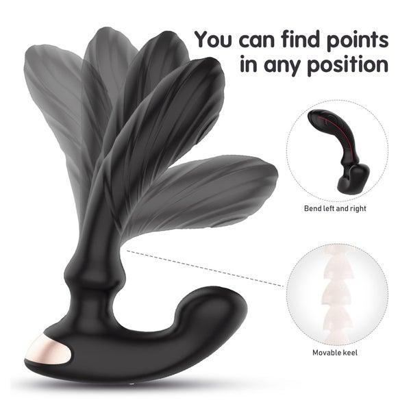 PLACE 321- Prostatavibrator mit Rotation 1 St