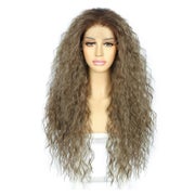 Perücke Lace Front Loose Wave Synthetische 13x3 26 inch Brau 1 St