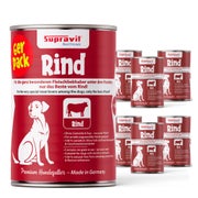 Supravit Hundenassfutter Rind 6 x 820g 4920 g