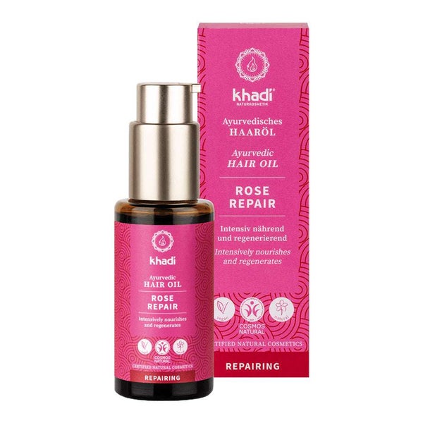 Khadi - Ayurvedisches Haaröl Rose Repair 50 ml