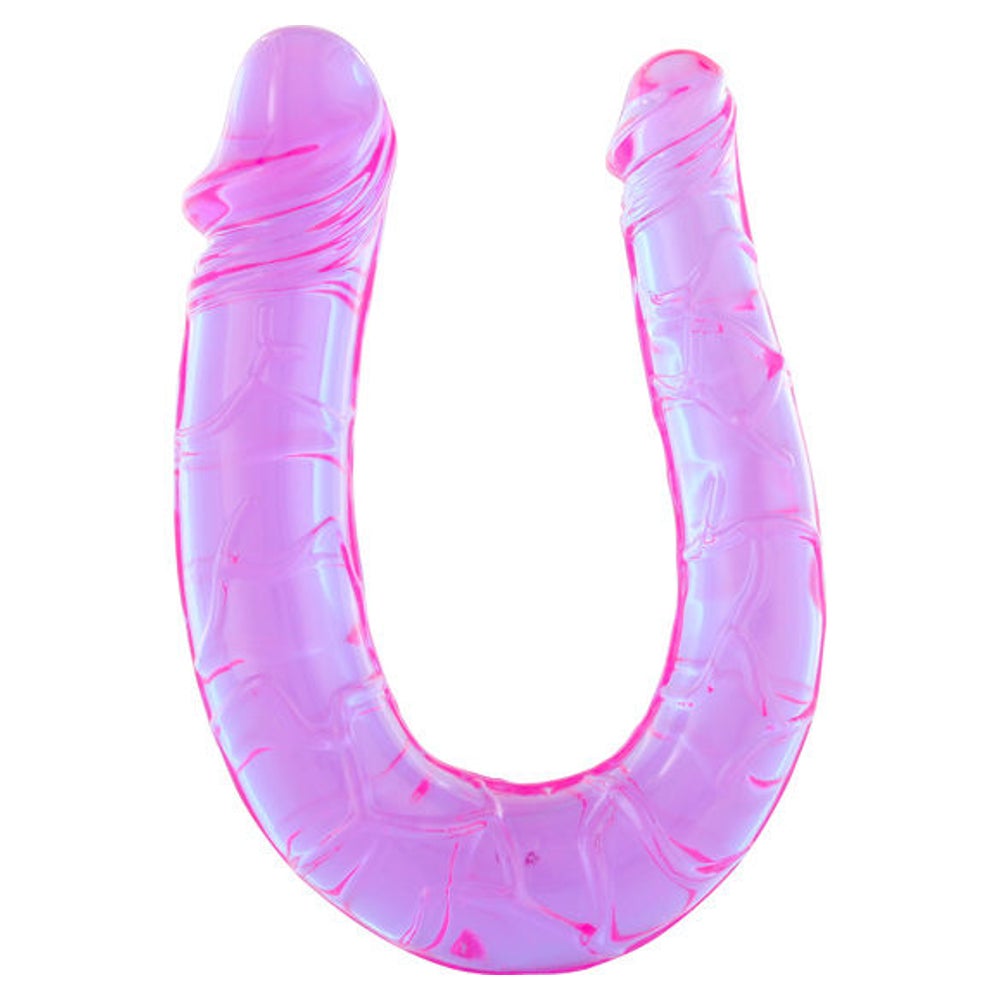 Seven Creations - Penis mitZwei Flexiblen Jelly-köpfen