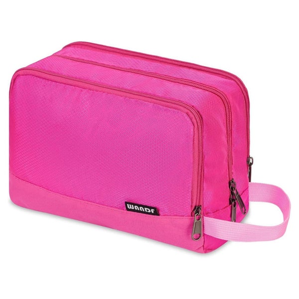 Kulturbeutel Herren Damen Reise Kosmetiktasche A-pures Rosa 1 St