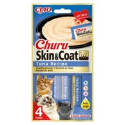 INABA Churu Skin&Coat 4x14g mit Thunfisch für Katzen 0,056 kg