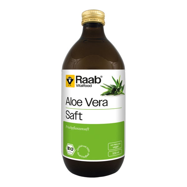 Raab Vitalfood Aloe Vera Saft Bio 500 ml