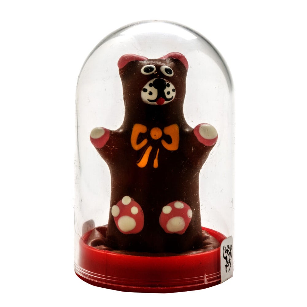 Scherzkondom «Teddybär» – handbemalt, komm Kuscheln (1 Stück) 1 St