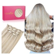 Extensions Clip In 35cm-75g #17A 60A Aschblond Highlights Pl 1 St