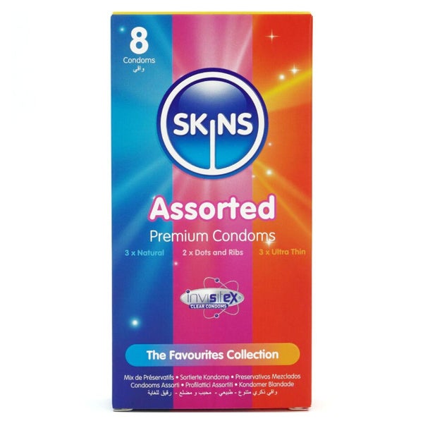 Skins - Sortierte Premium-Kondome 8 St