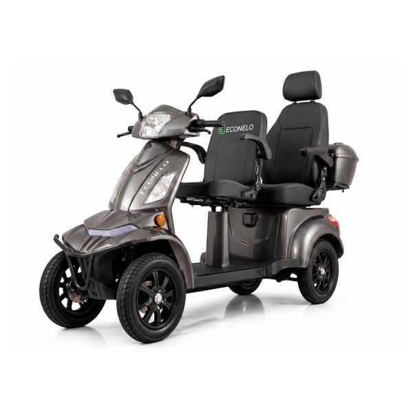 E-Seniorenmobil Vista Quarter-1L, Lithium-Akku, 4-Rad, 1000W, Komfort-Sitz, Grau 1 St