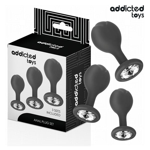 Addicted Toys -  Analplug mit Juwel Set