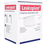 Leukoplast Compress Absorbent soft steri 25X1 St