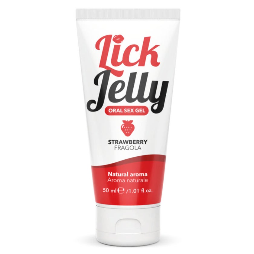 INTIMATELINE Lick Jelly – Essbares Gleitgel Auf Wasserbasis, Geschmack  Grüner Apfel, 50 Ml
