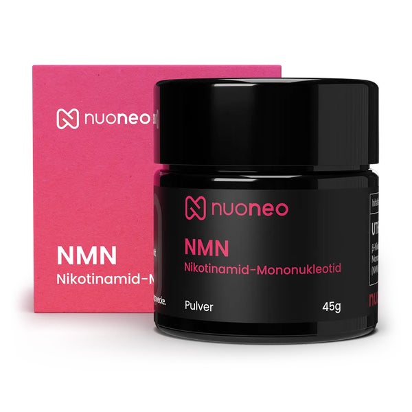 NMN Pulver in Glasdose (Nicotinamid Mononukleotid) NAD+ 45 g