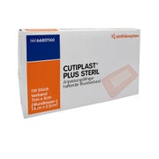Cutiplast Plus Steril 5x7 Cm Verband 110 St