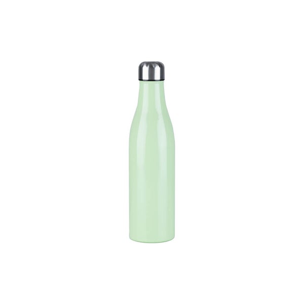 Kelomat Isolier Trinkflasche Nilgrün Ø8 cm 0,75 Liter Edelstahl rostfrei