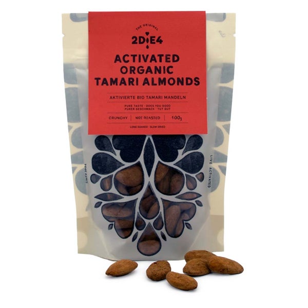 2DiE4 Live Foods: Aktivierte Bio Tamari-Mandeln 100 g