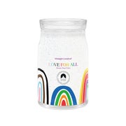 Aromatic candle Signature glass large Love for All 567 g 0,567 kg