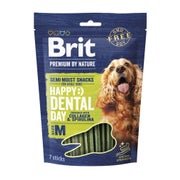 BRIT Premium Dog Dental Semi-moist Snack M Zahnpflege-Snack für kleine und mittelgroße Hunde 0,18 kg