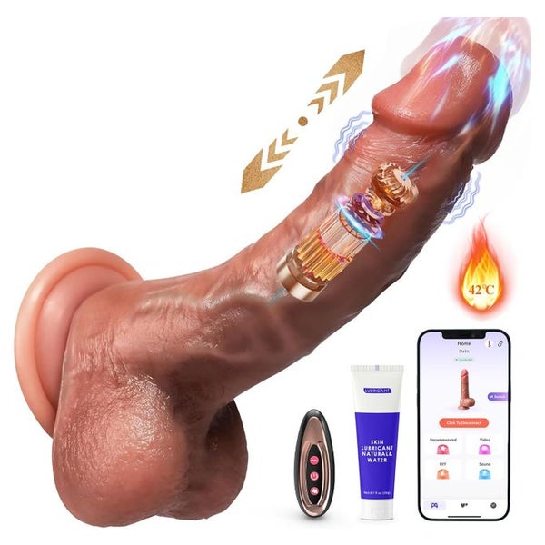 Tagnaff Verbesserte 5-in-1 KI-interaktiven Dildo Vibrator 1 St