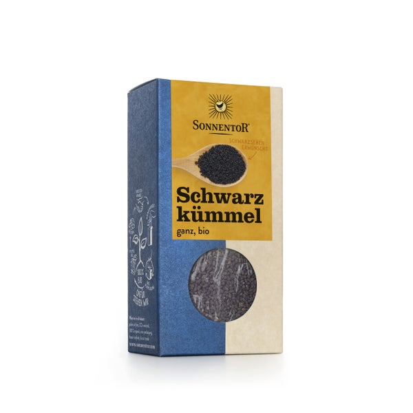 Schwarzkümmel ganz bio 50 g – Aromatisches Bio-Gewürz von SONNENTOR