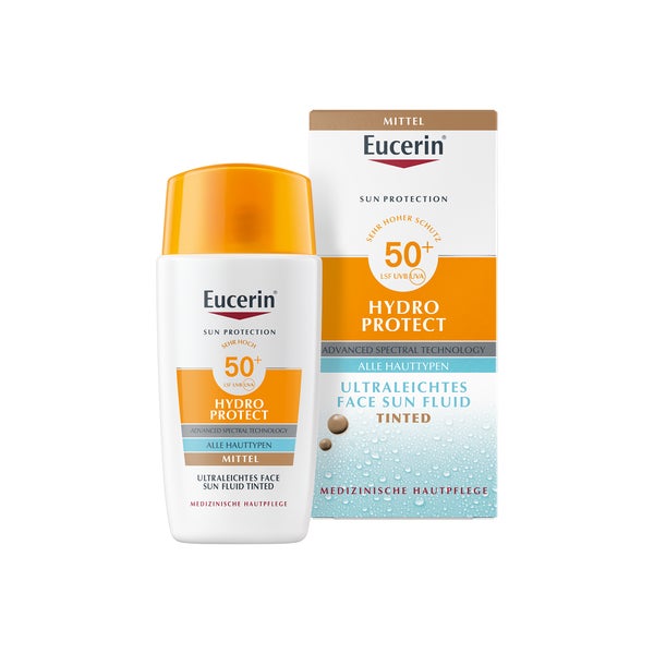 Eucerin Sun Fluid Hydro Protect Face Mittel Lsf50+ 50 ml