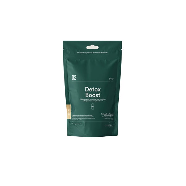 Insentials Detox Boost – Leberreinigung, Stoffwechselanregung & Energie – The Tester 1 St
