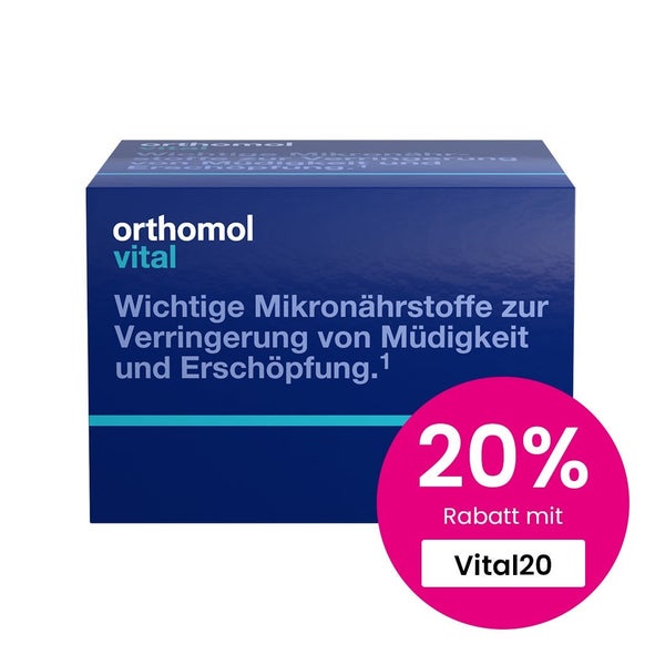 Orthomol Vital Trinkfläschchen/Kapseln 30 St
