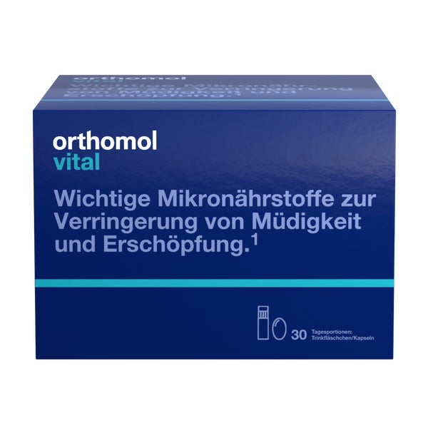 Orthomol Vital Trinkfläschchen/Kapseln 30 St