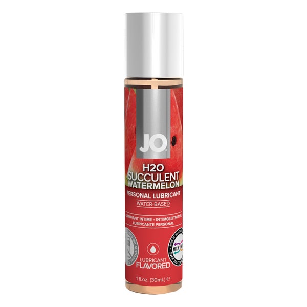 System JO H2O Wassermelone Gleitgel, zuckerfrei, wasserbasie (0.03 l) 30 ml