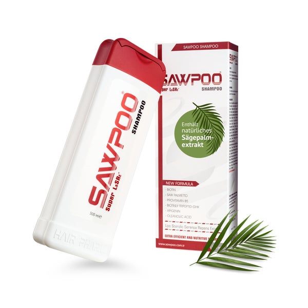 Sawpoo Shampoo mit Sägepalmextrakt 300 ml