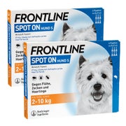 FRONTLINE SPOT-ON - Hund S 2-10 kg Set 2X6 St