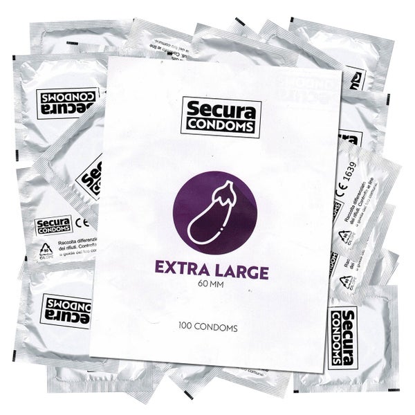 Extra Large 100 extra große Kondome (100 Kondome) 100 St