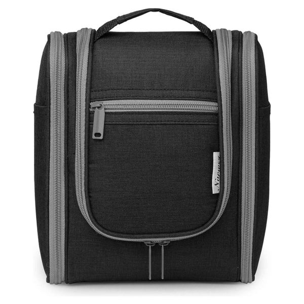 Kulturbeutel Damen Herren Kosmetiktasche Kinder Schwarz S 1 St