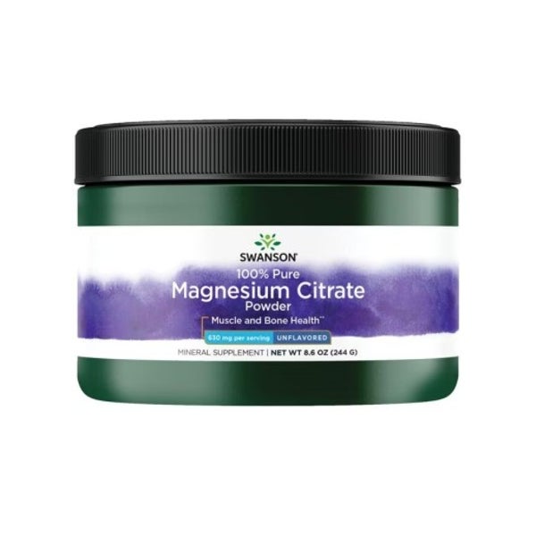 100 % reines Magnesiumcitrat, Pulver 244 g