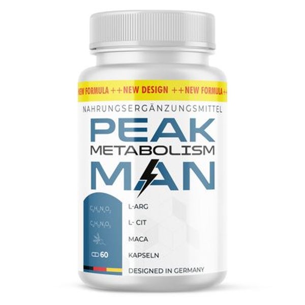 PEAK Metabolism MAN Kapseln | hochdosiert 60 St