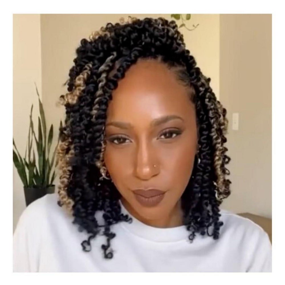 Haarverlängerung Passion Twist Deep 20.3cm-8 Zoll (2er pack) 1 St