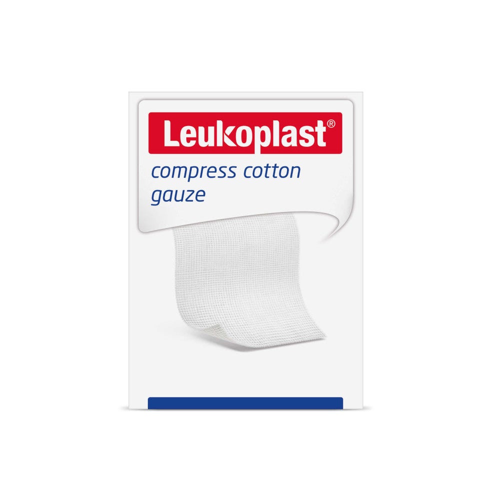 Leukoplast Mullkompressen, compress cotton gauze, steril, 5 x 5 cm 25X2 St