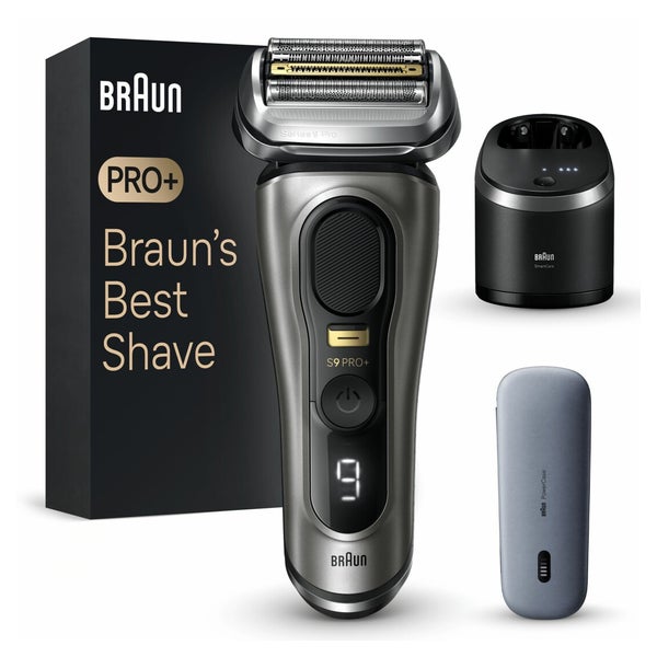 Braun Series 9 Pro+ 9575cc System wet&dry Noble Metal Rasierer -Herren- 1 St