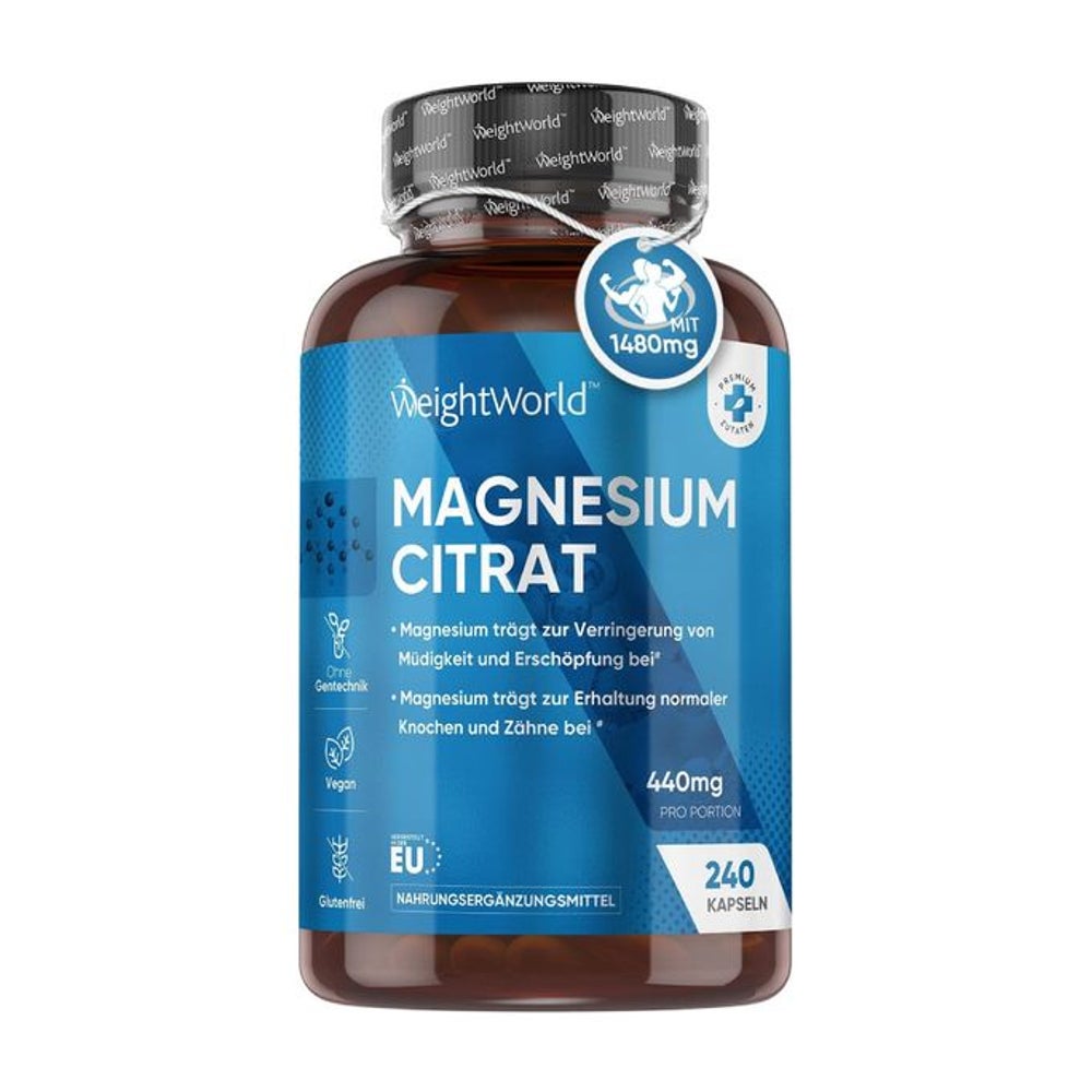 WeightWorld Magnesiumcitrat 240 St