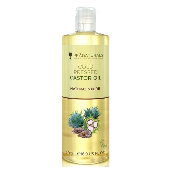 PraNaturals kaltgepresstes Rizinusöl 500 ml