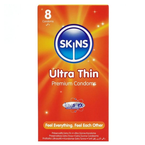 «Ultra Thin» ultra dünne Kondome ohne Latexgeruch (12 Kondome) 8 St