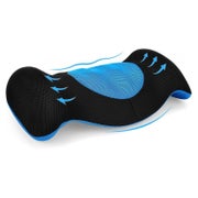 Lendenkissen Memory Foam orthopädisch ergonomisch Blauschwar 1 St