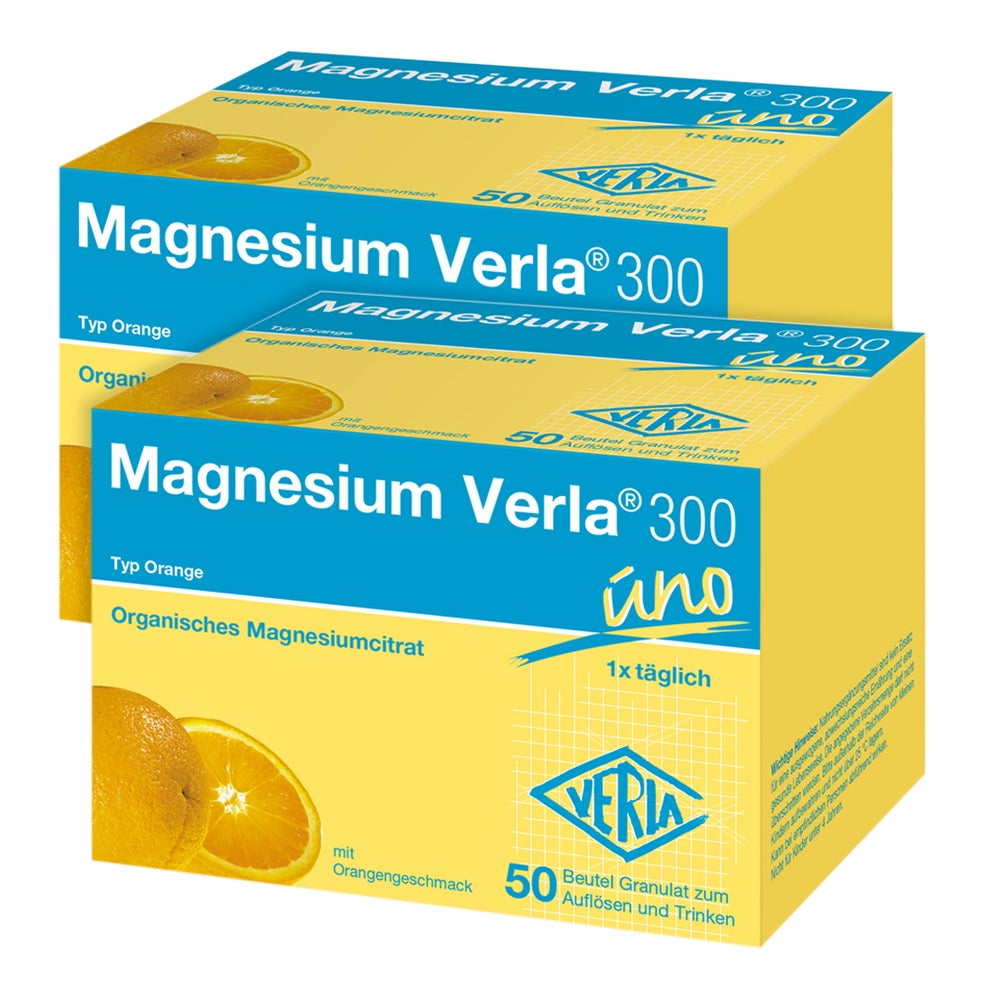 Doppelpack Magnesium Verla 300 Orange 2X50 St