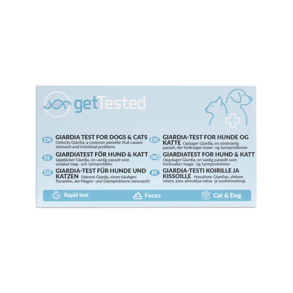 GetTested Giardia-Test für Hunde und Katzen 1 St