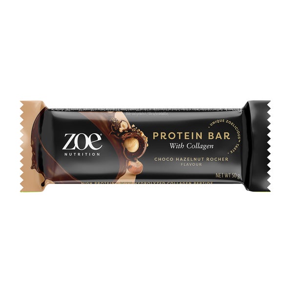 zoe Protein Bar, 50 g, Choco Hazelnut Rocher 50 g