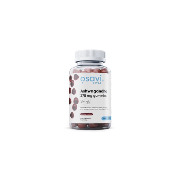 Ashwagandha 375 mg Gummibärchen, Kirsche 90 Gummibärchen 90 St
