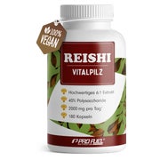ProFuel - Reishi Kapseln 180x 2000mg Ganoderma-Extrakt 180 St