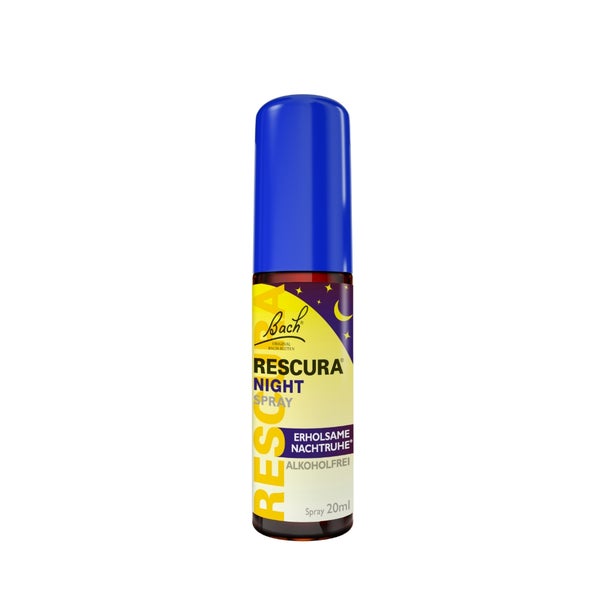BachblÜten Rescura Night Spray Alkoholfrei 20 ml