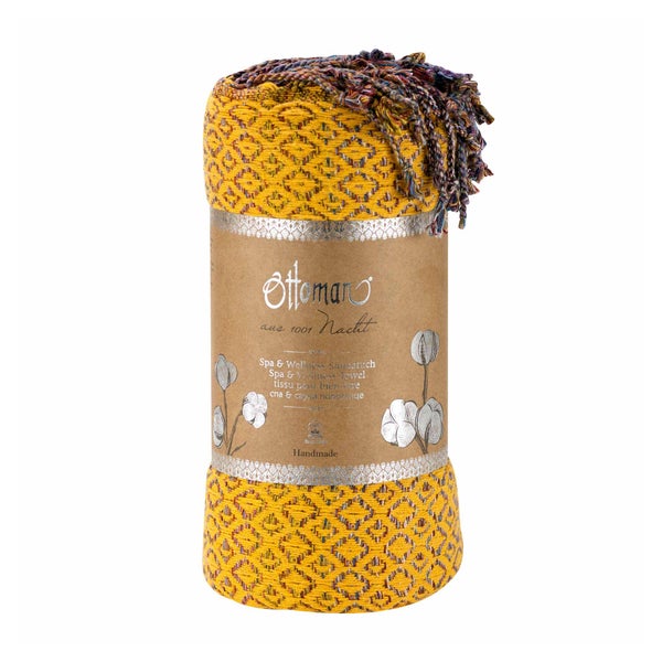 GREENDOOR Premium Hamam Tuch Jasmin gelb 1 St