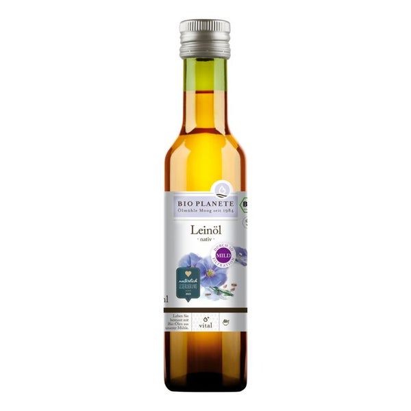 BIO PLANÈTE Vital-Öl Leinöl nativ (3D-Filtration) Bio